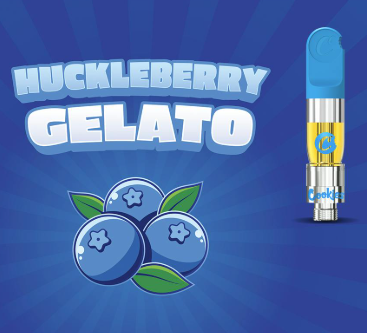 Photograph of product: Cookies Huckleberry Gelato Oui'd Hybrid Terp Cartridge 1g