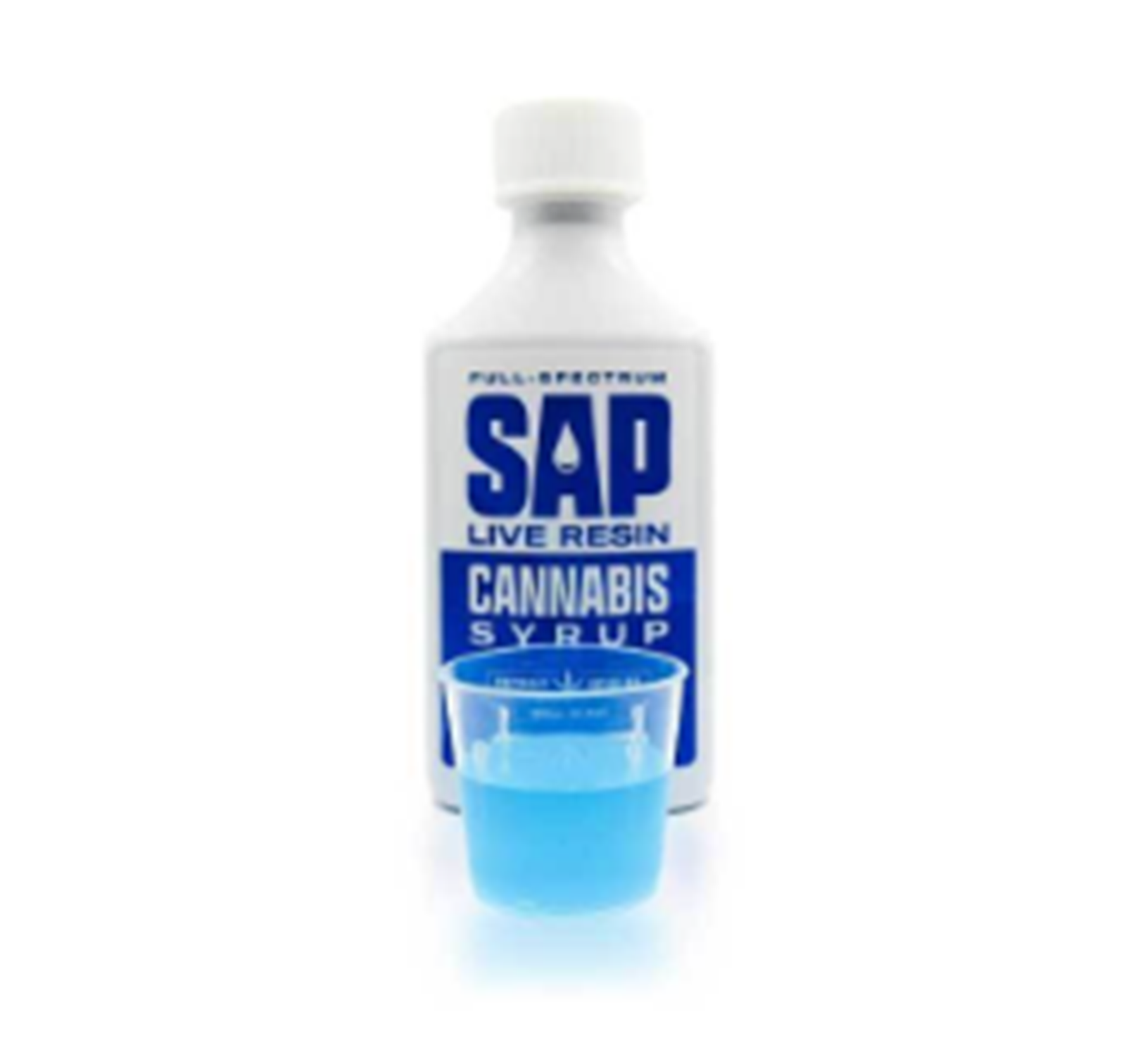 Photograph of product: SAP | BLUE RAZZ | SYRUP | 200MG