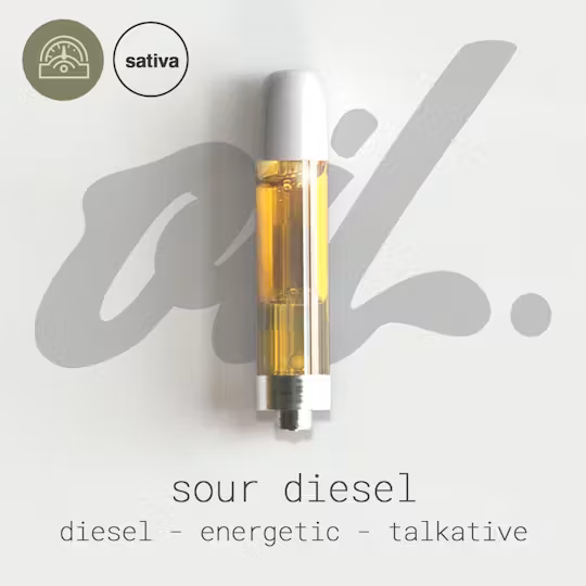 Photograph of Product: Craft Oil Cartridge - Sour Diesel (MED)