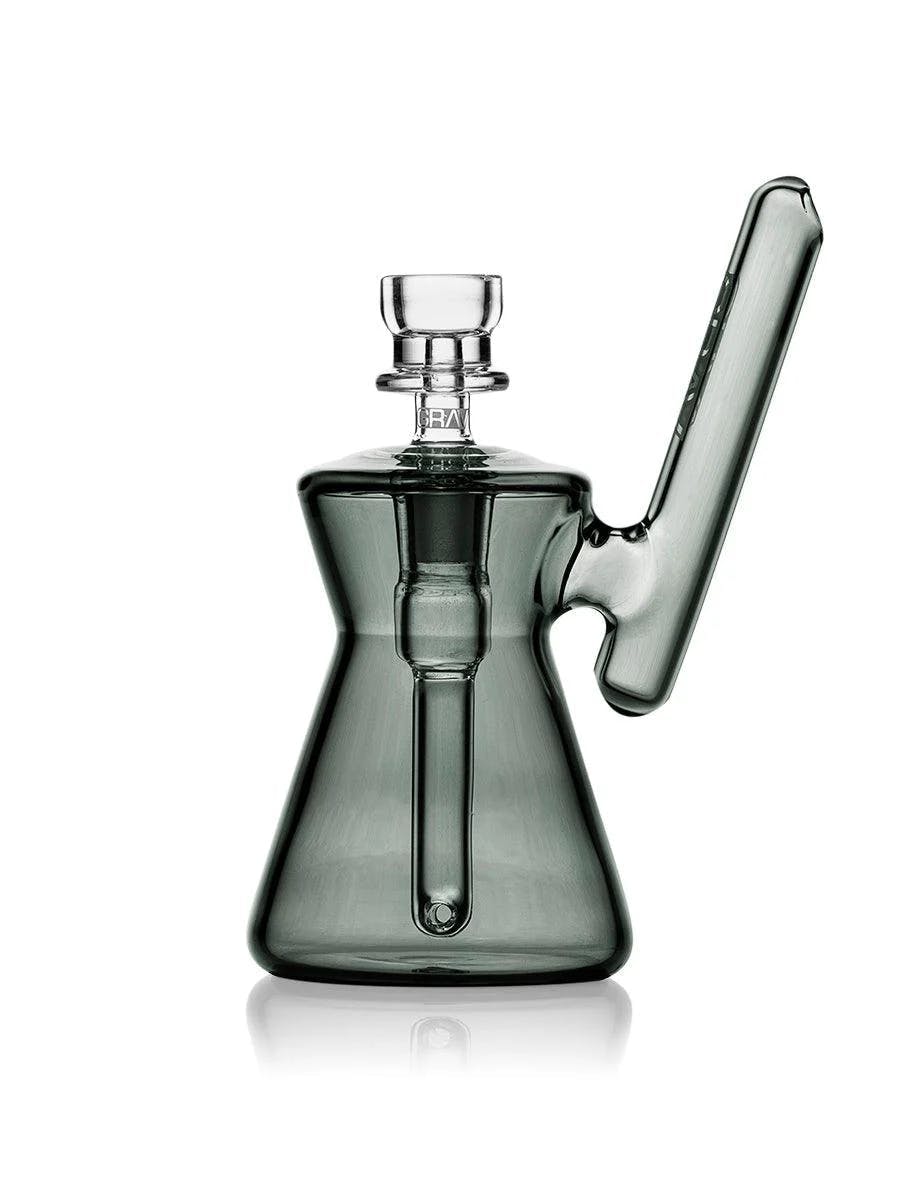 Photograph of product: Hourglass Pocket Bubbler I Grav - Smoke