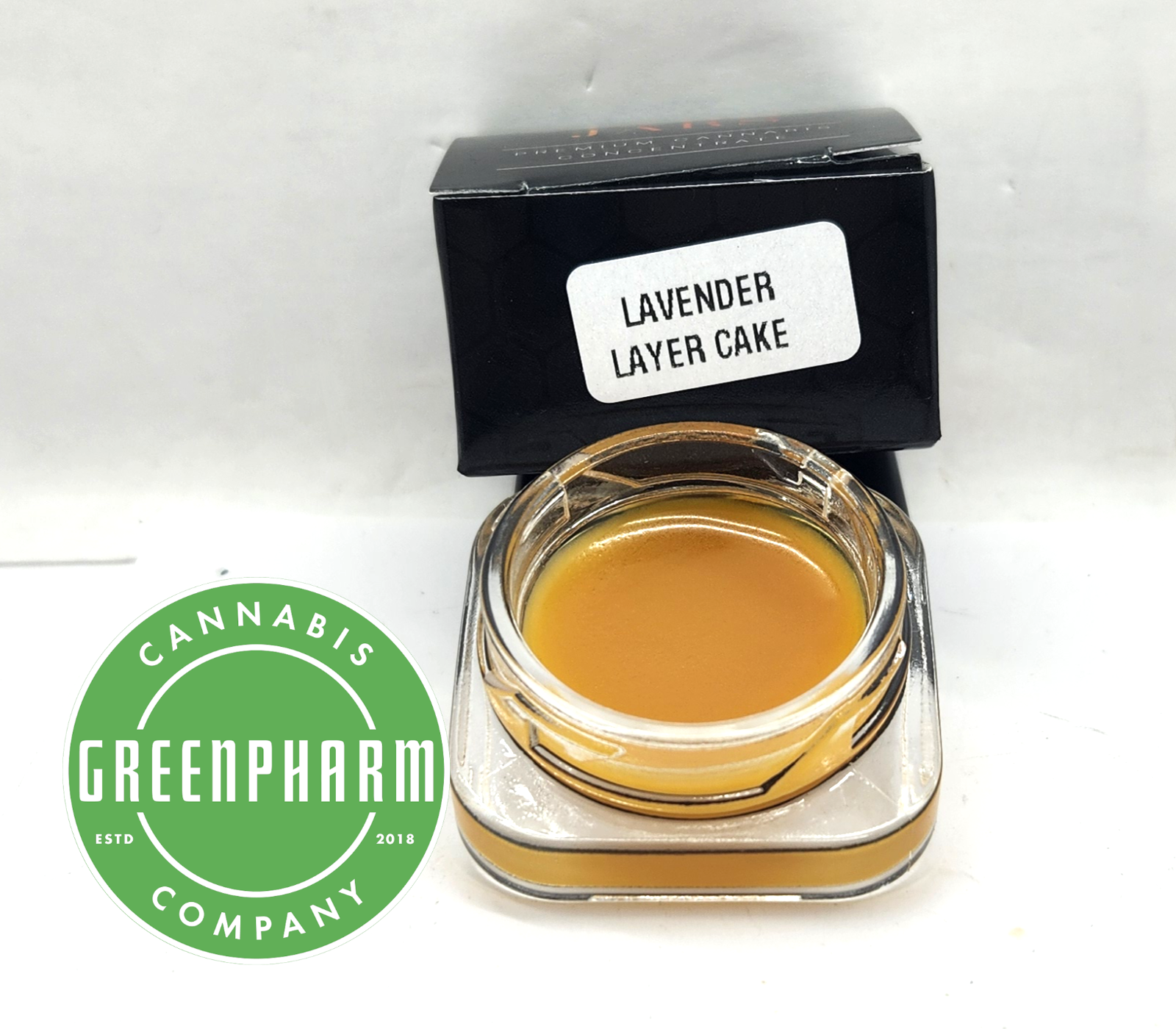 Photograph of product: Concentrate | Bossy | Lavender Layer Cake Live Resin Bucket