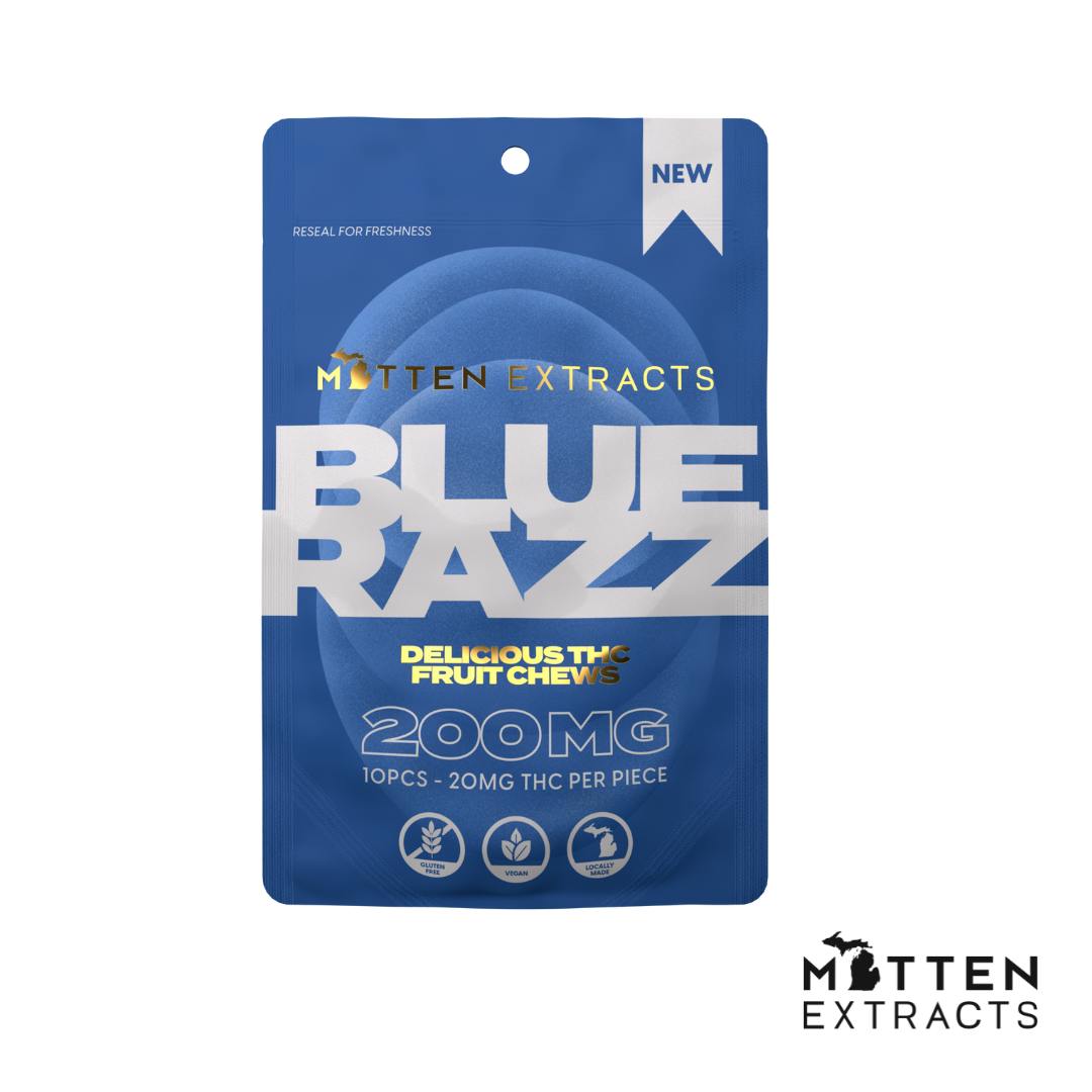 Photograph of product: Blue Razz Gummies