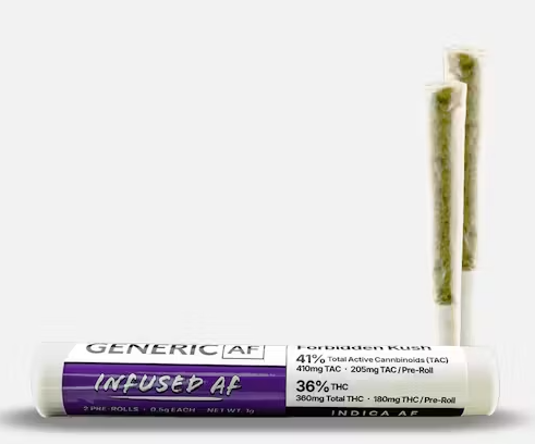 Photograph of product: Forbidden Kush - 2 Pack