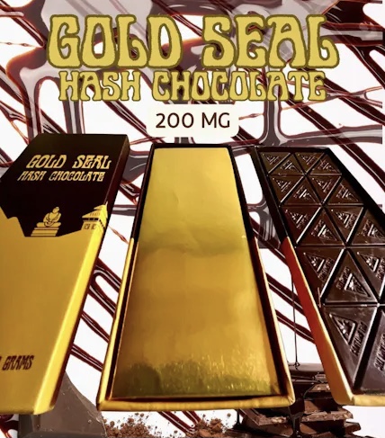 Photograph of product: Gold Seal au chocolat Chocolate | 200mg | Edibles