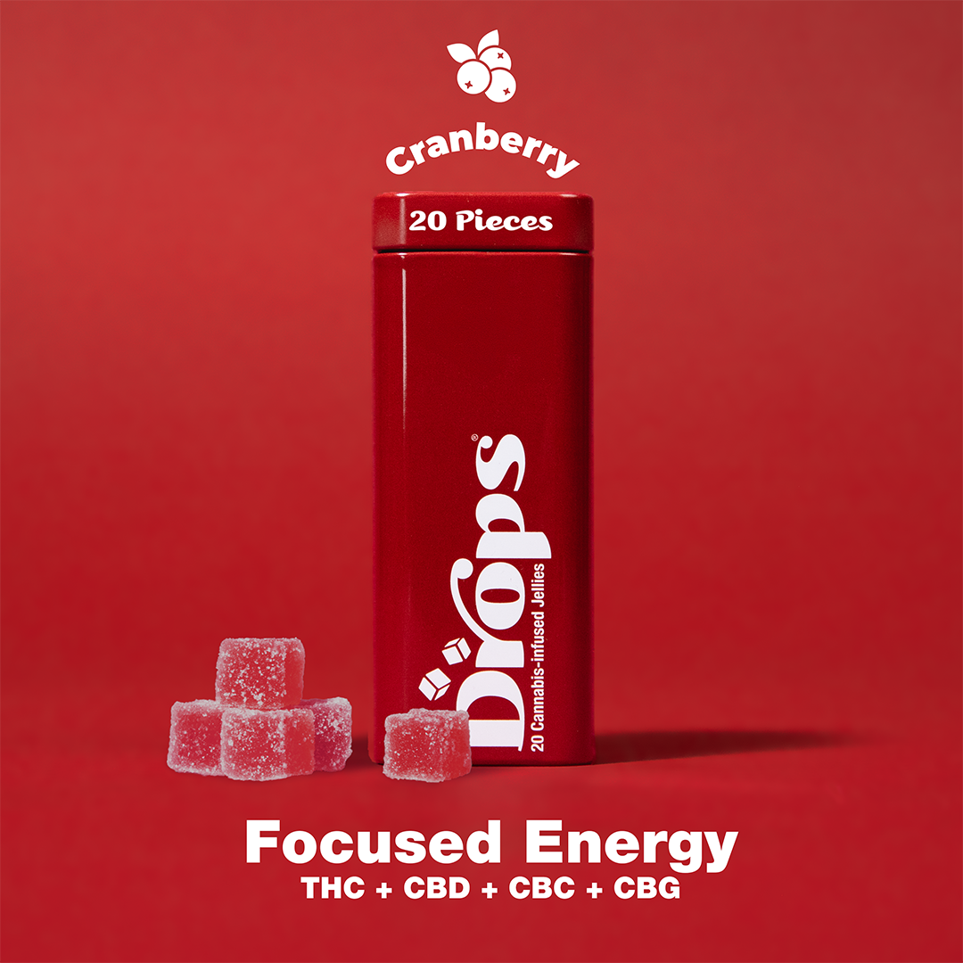 Photograph of product: (20PC) CBD Cranberry 1:1