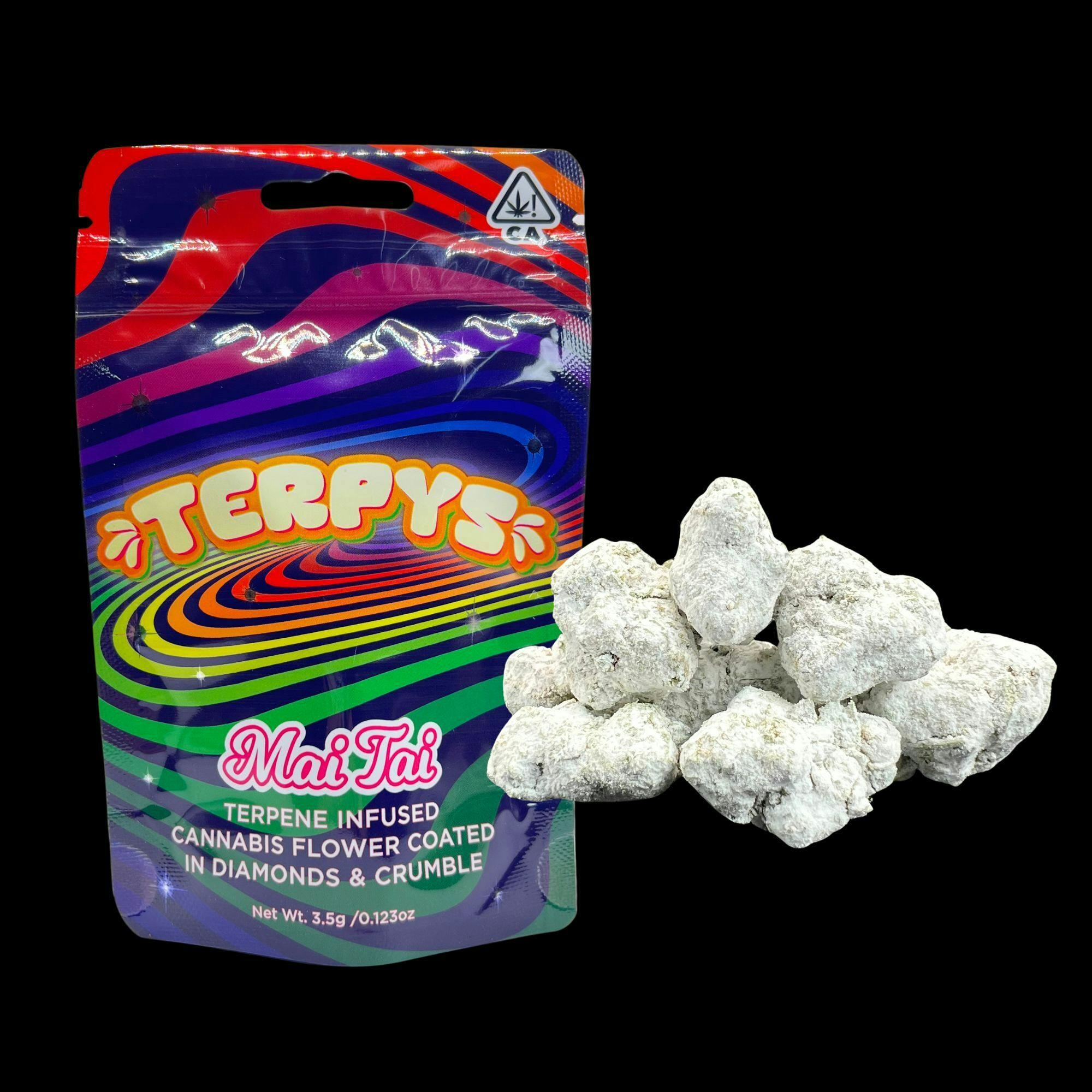 Photograph of Product: DIAMOND INFUSED FLOWER - MAI TAI - 3.5G - (H)