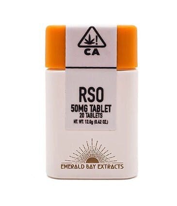 Photograph of product: Emerald Bay 50mg Rolls Choice Tablets 20ct