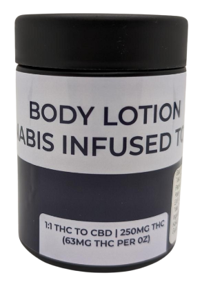Photograph of Product: Lotion 1:1 THC:CBD | 3.8 oz