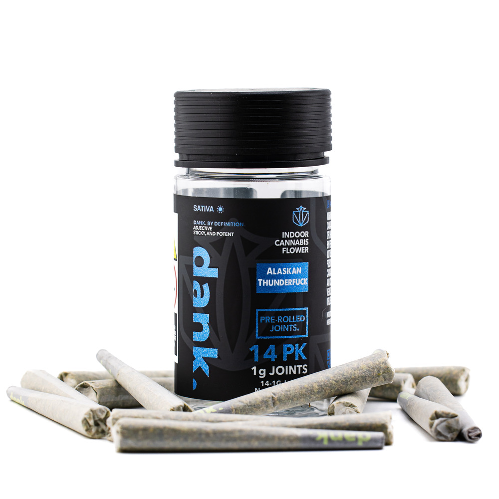 Photograph of product: Alaskan Thunderfuck | 14g 14pk Preroll