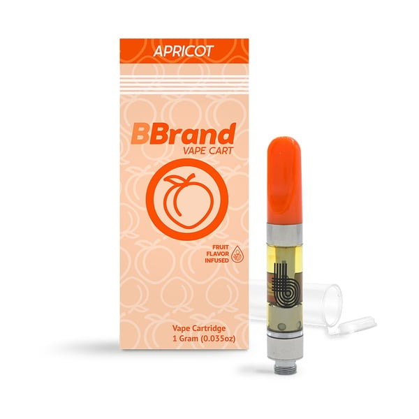 Photograph of product: Apricot BBrand Flavored Cartridge | 1g