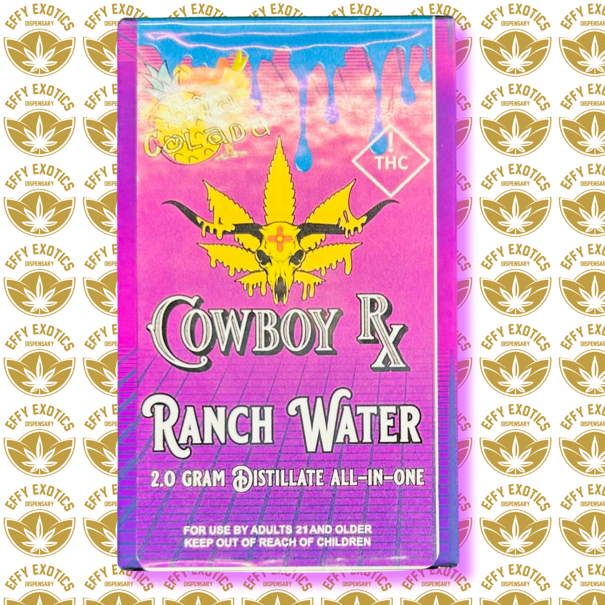 Photograph of product: COWBOY RX SUNSET SHERBERT DISPOSABLE