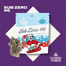 Photograph of product: Flower Power - 3.5g Prepack - Sub Zero #6