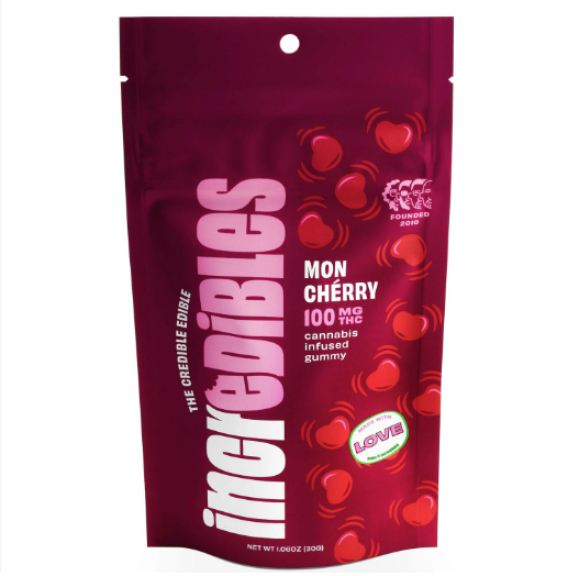 Photograph of product: Incredibles Edibles 10pk/100mg- Mon Cherry