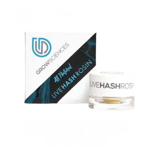 Photograph of product: GROW SCIENCES - ROSIN LIVE au chocolat - 1G - THE HIVE - Oui'd HYBRID