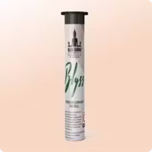 Photograph of product: Black Buddha - Blyss Mint Cream Cake 1g Pre-Roll