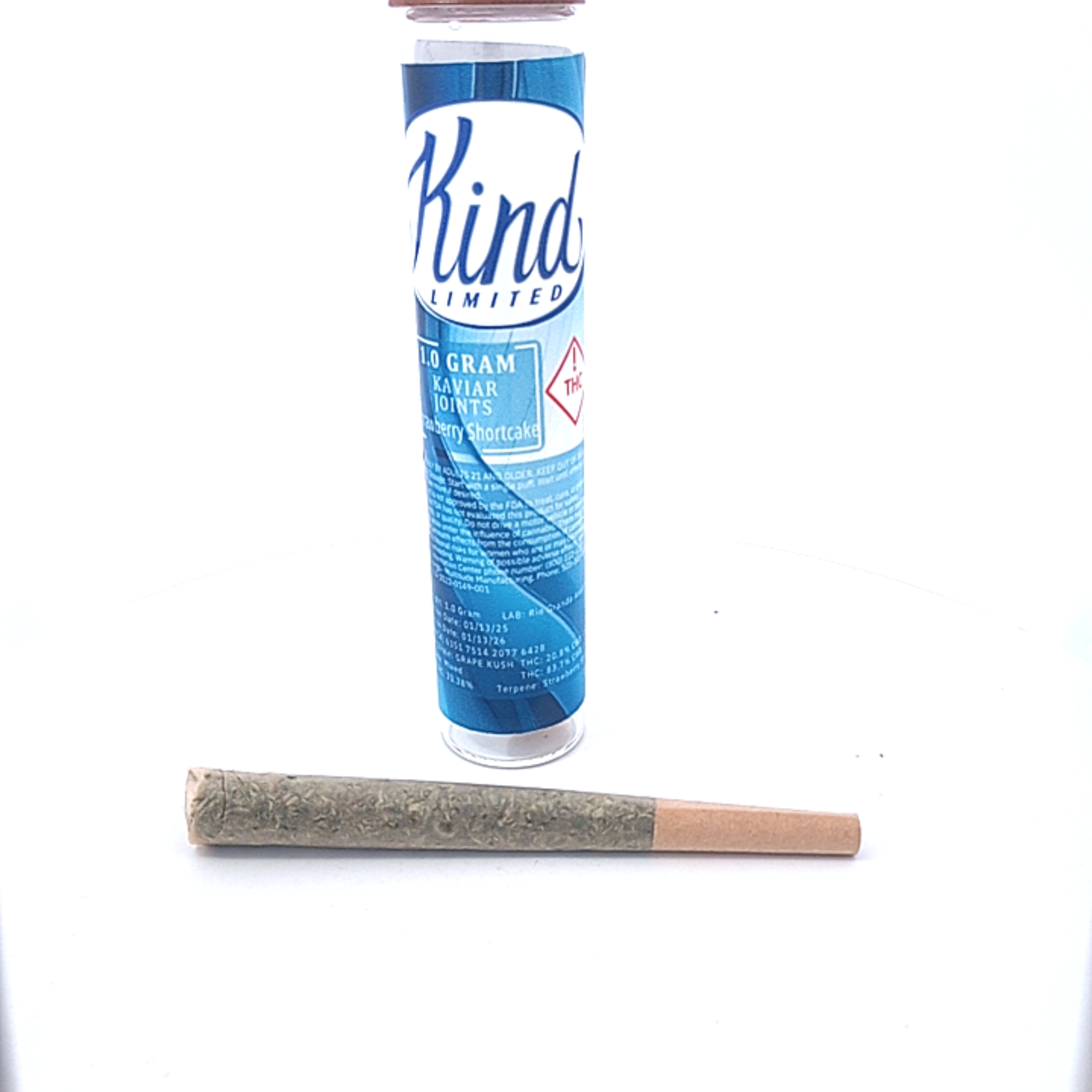 Photograph of product: kind ltd co - kaviar joint- strawberry shortcake