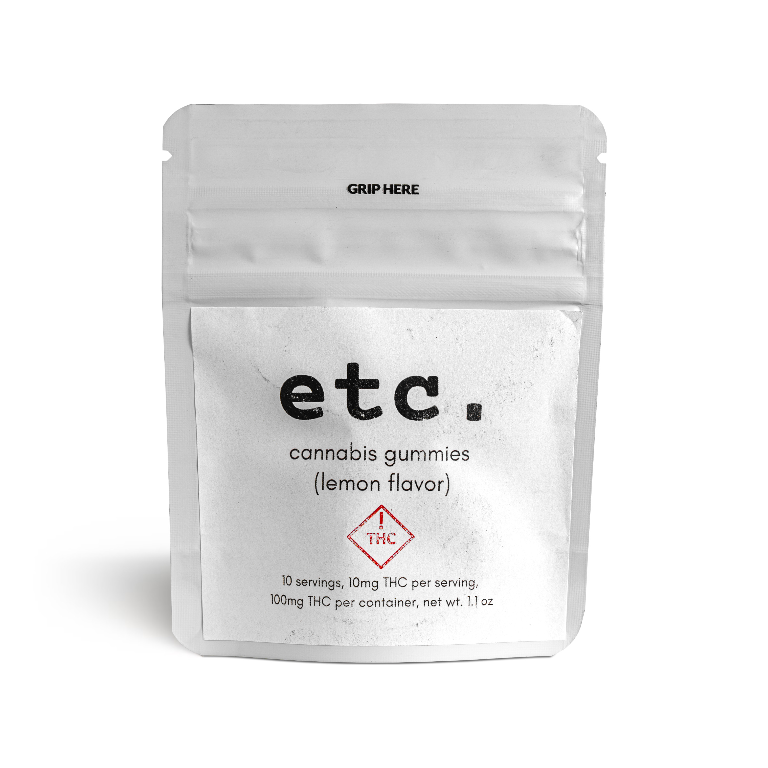 Photograph of product: Lemon Live Resin Gummies - 100mg