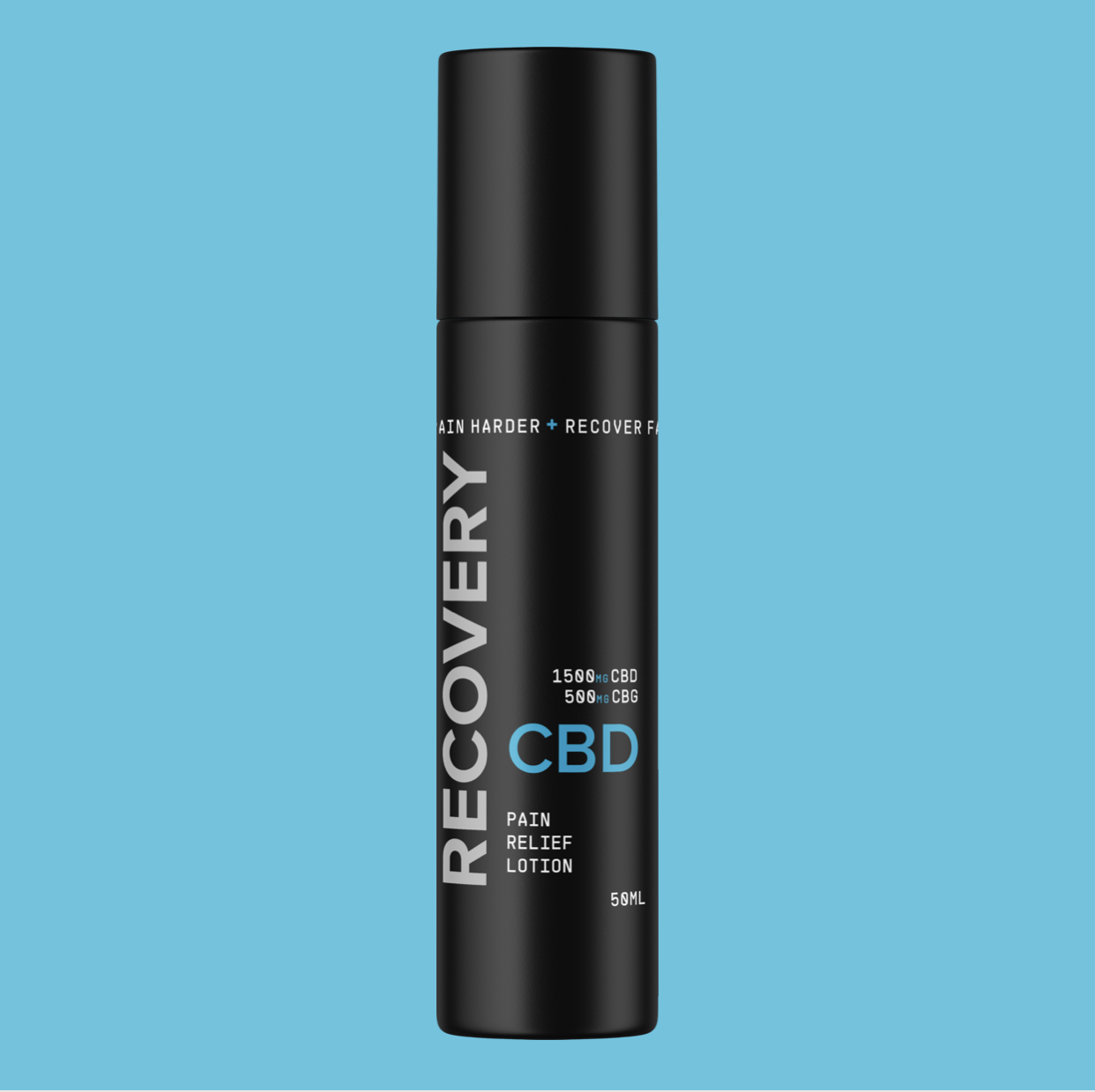 Photograph of product: RecoveryCBD  Pain Relief Lotion - 2000mg CBD/CBG