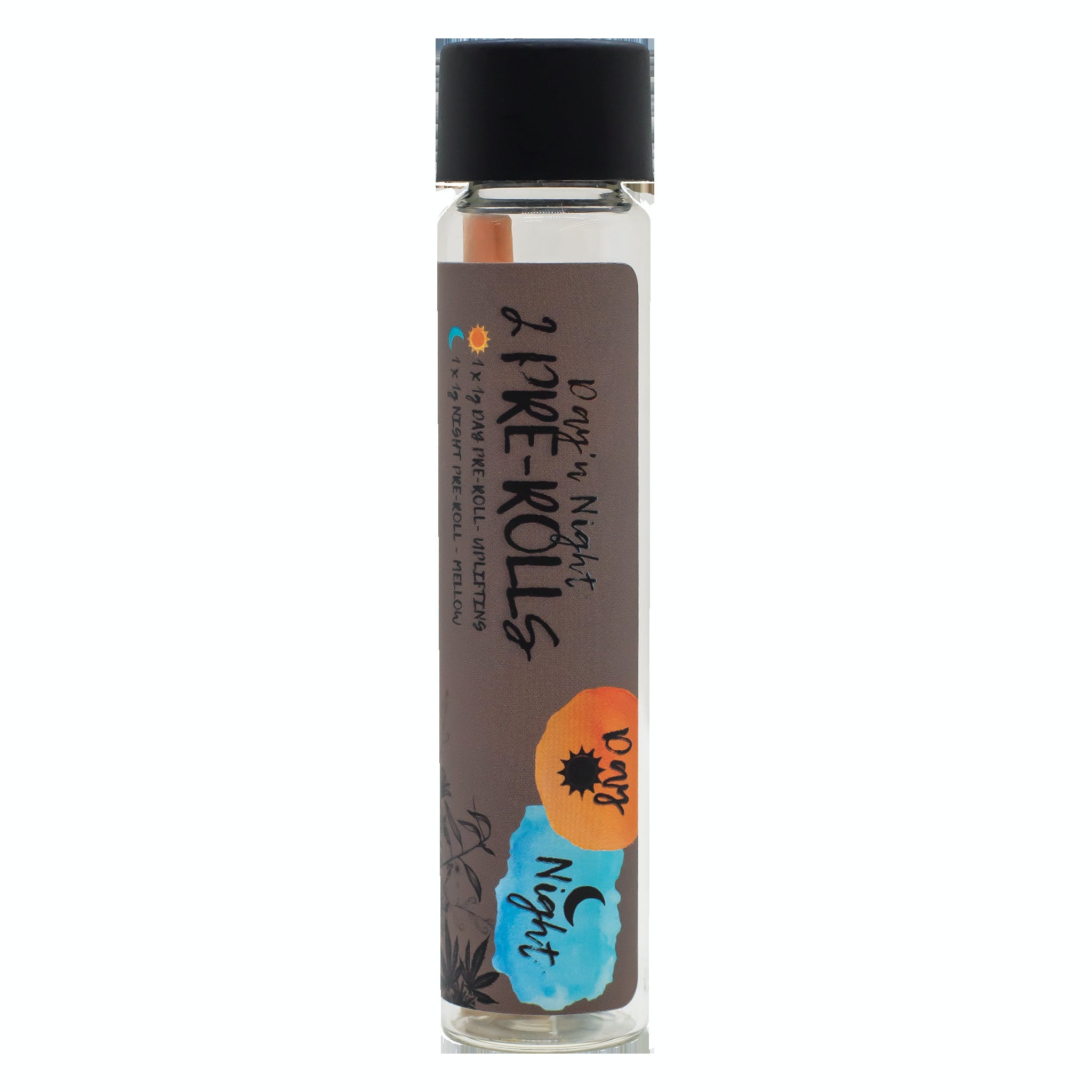 Photograph of product: Skull Shine Day N' Night Pre-Roll| Irkandj & Garlic Juice| 2-1G, 2Pk (REC)