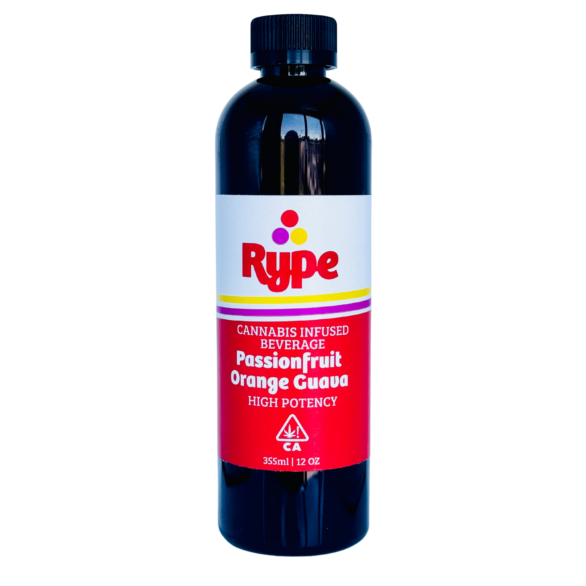 Photograph of product: Passionfruit Orange Guava Lemonade 100mg 12oz Drink - Rype