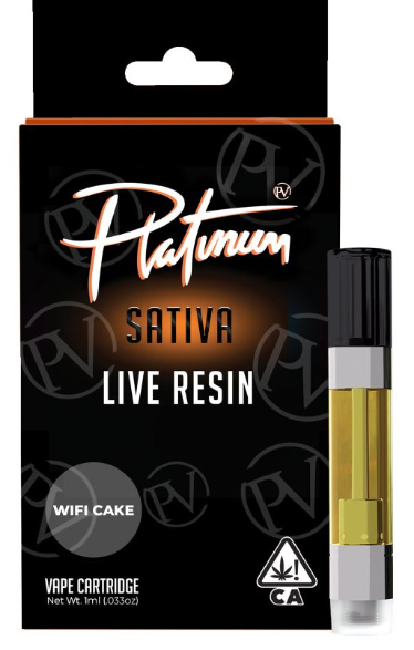 Photograph of product: WiFi Cake [S] Live Resin 510 | Platinum Vape