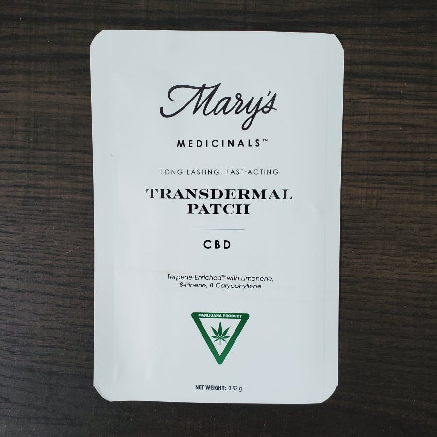 Photograph of product: CBD 20mg Restore Transdermal patch