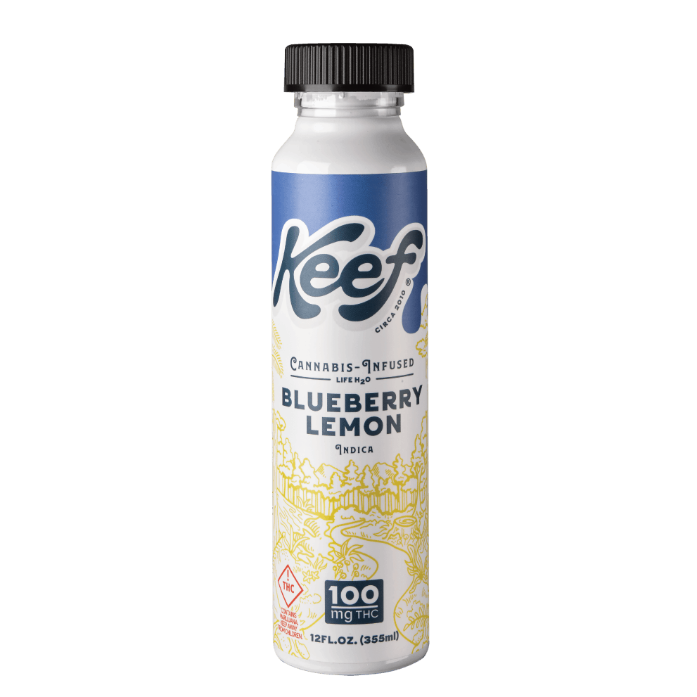 Photograph of product: Keef Cola H2O Blueberry Lemonade Drink 100mg (I)