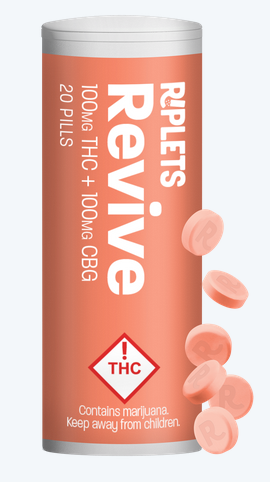 Photograph of product: RIPPLE RIPLETS MAX  REVIVE  TH-oui:CBG:CBD:TH-ouiV