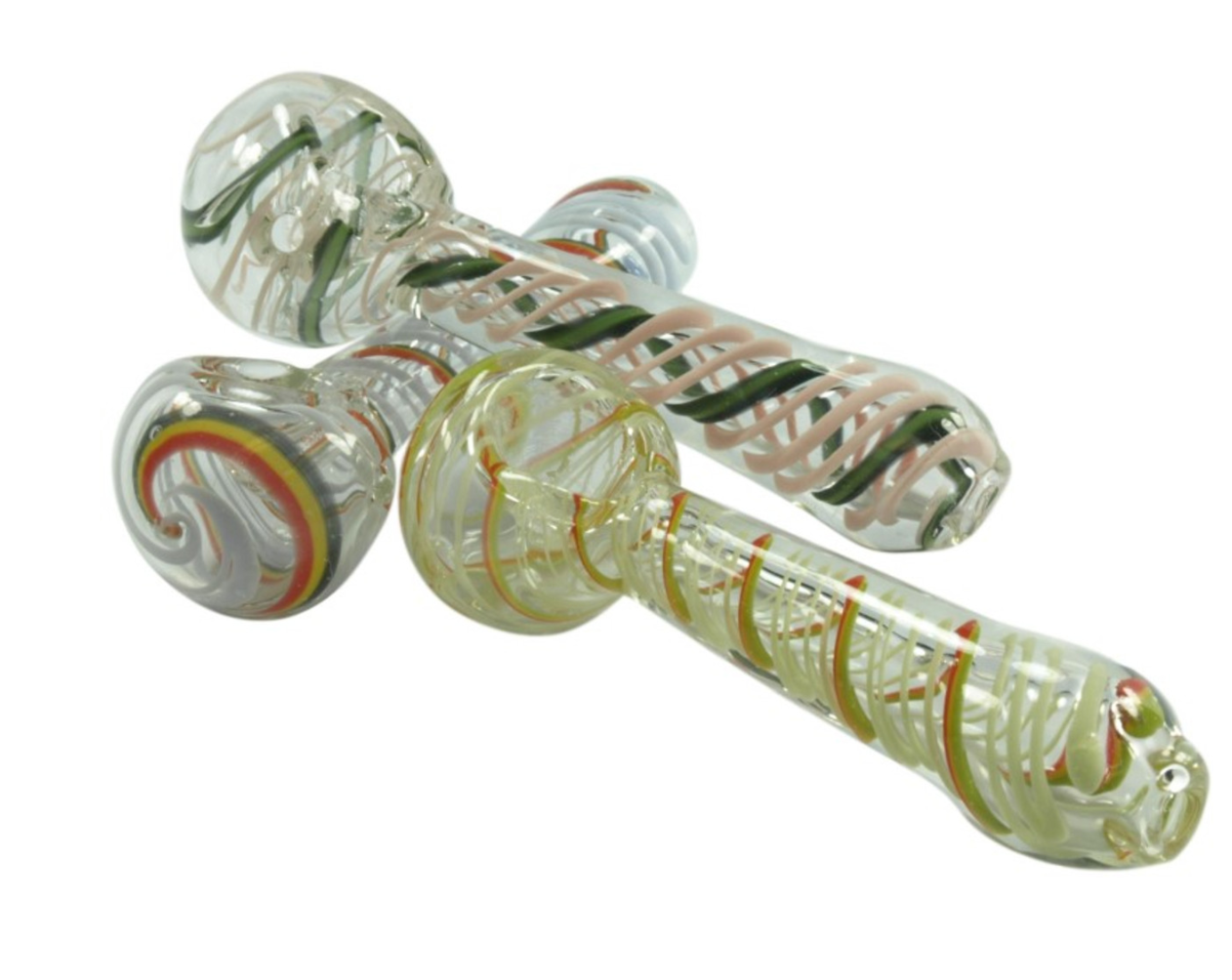 Photograph of product: Hand Pipe | Spiral - Assorted | 4"