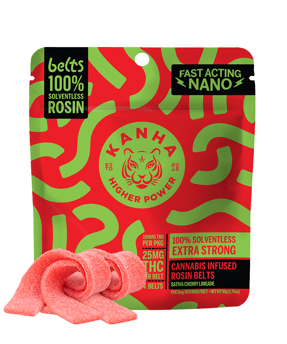 Photograph of product: Cherry Limeade (S) 100mg Solventless Live Rosin Belts