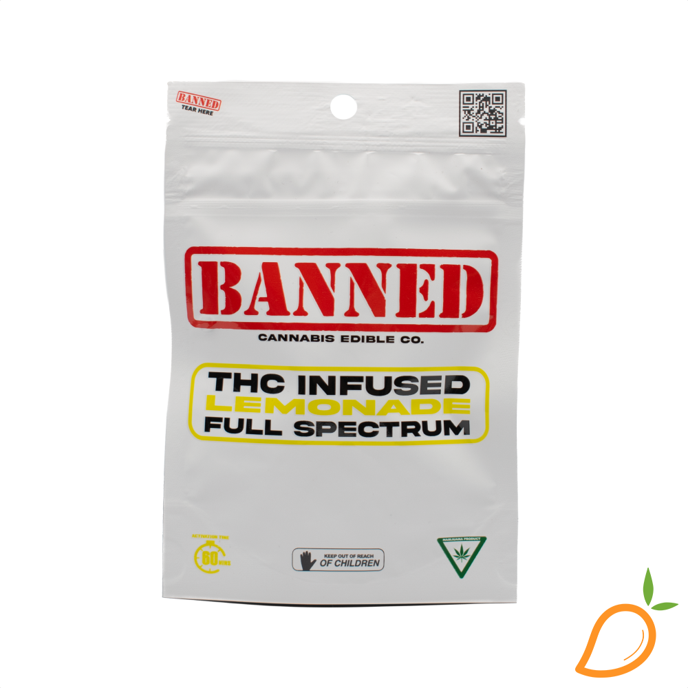 Photograph of product: 200mg Lemonade Gummies Banned