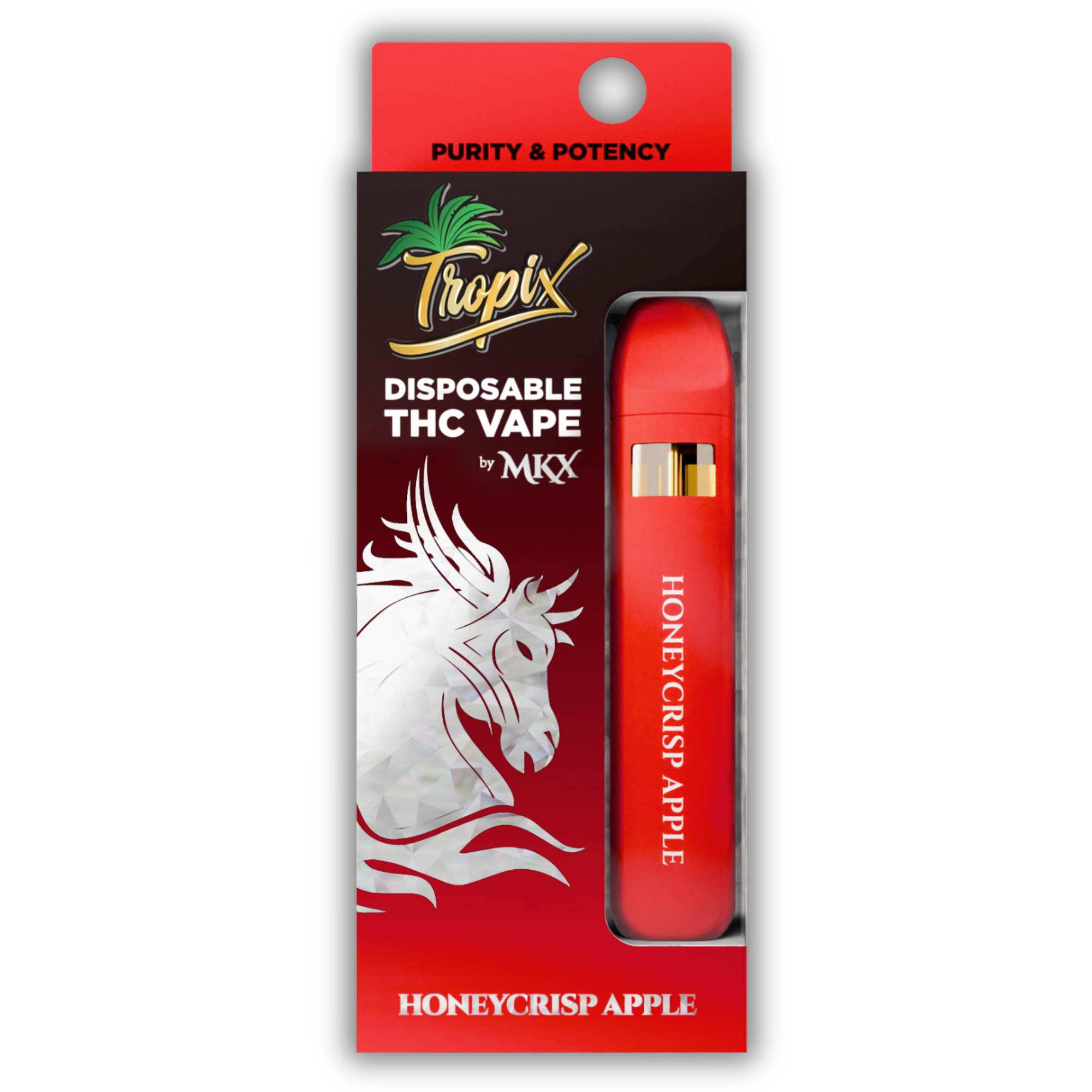 Photograph of product: MKX | TropiX Disposable Vape | Honeycrisp Apple | 1g