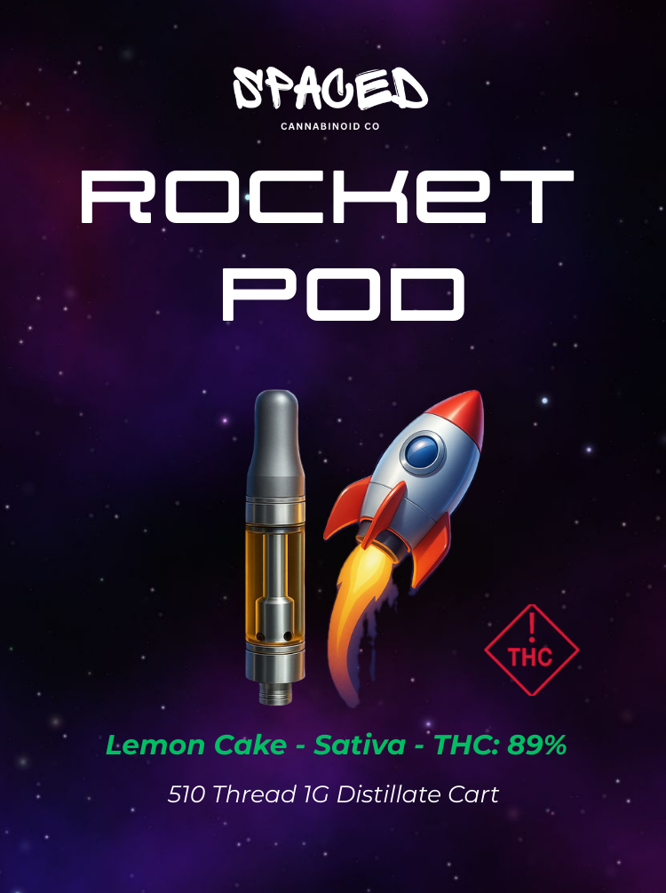 Photograph of product: (Lemon Cake) Rocket Pod Cartridge