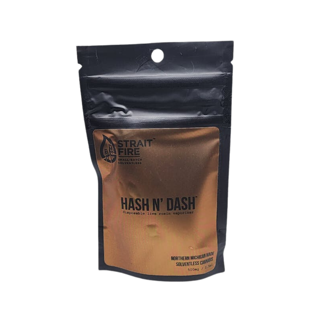 Photograph of product: Strait-Fire | Live Rosin Disposable Vape | Girl Time | 1g