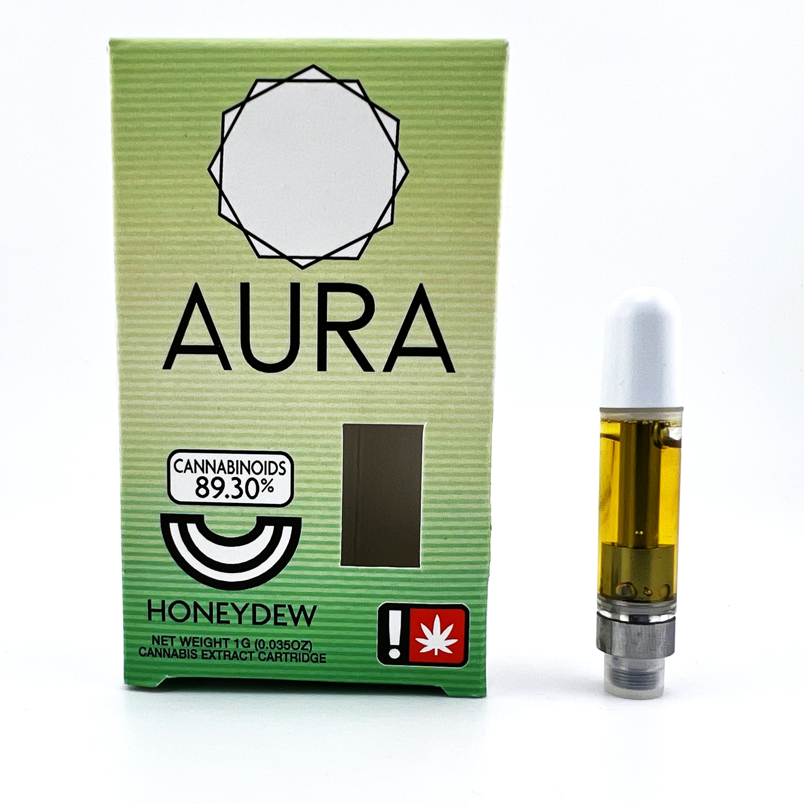 Photograph of product: Aura 1g Cart | Honeydew