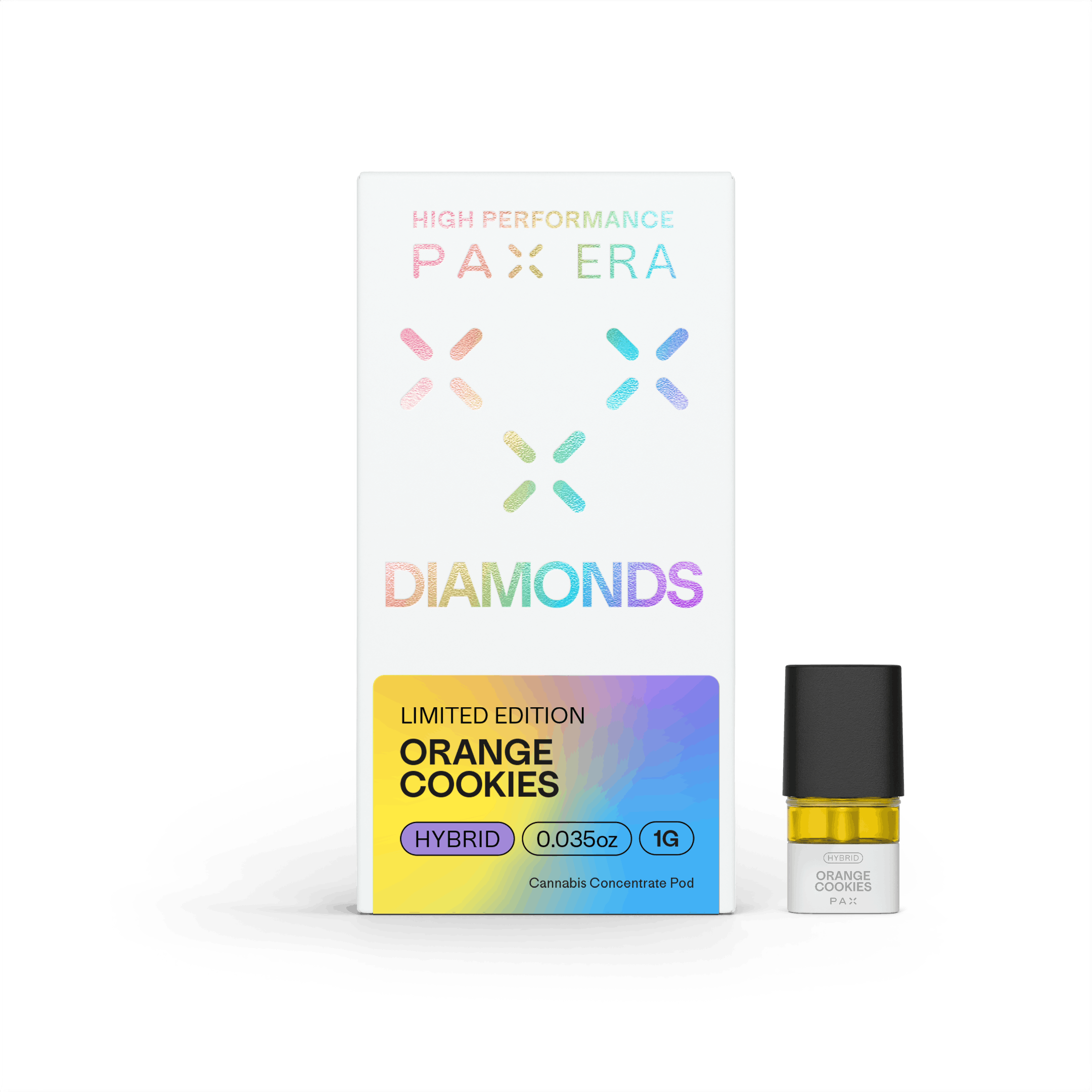Photograph of product: Orange Cookies   Diamonds
