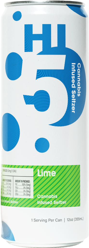 Photograph of product: High Five | Beverage | Strawberry + Watermelon | 5mg 1:1