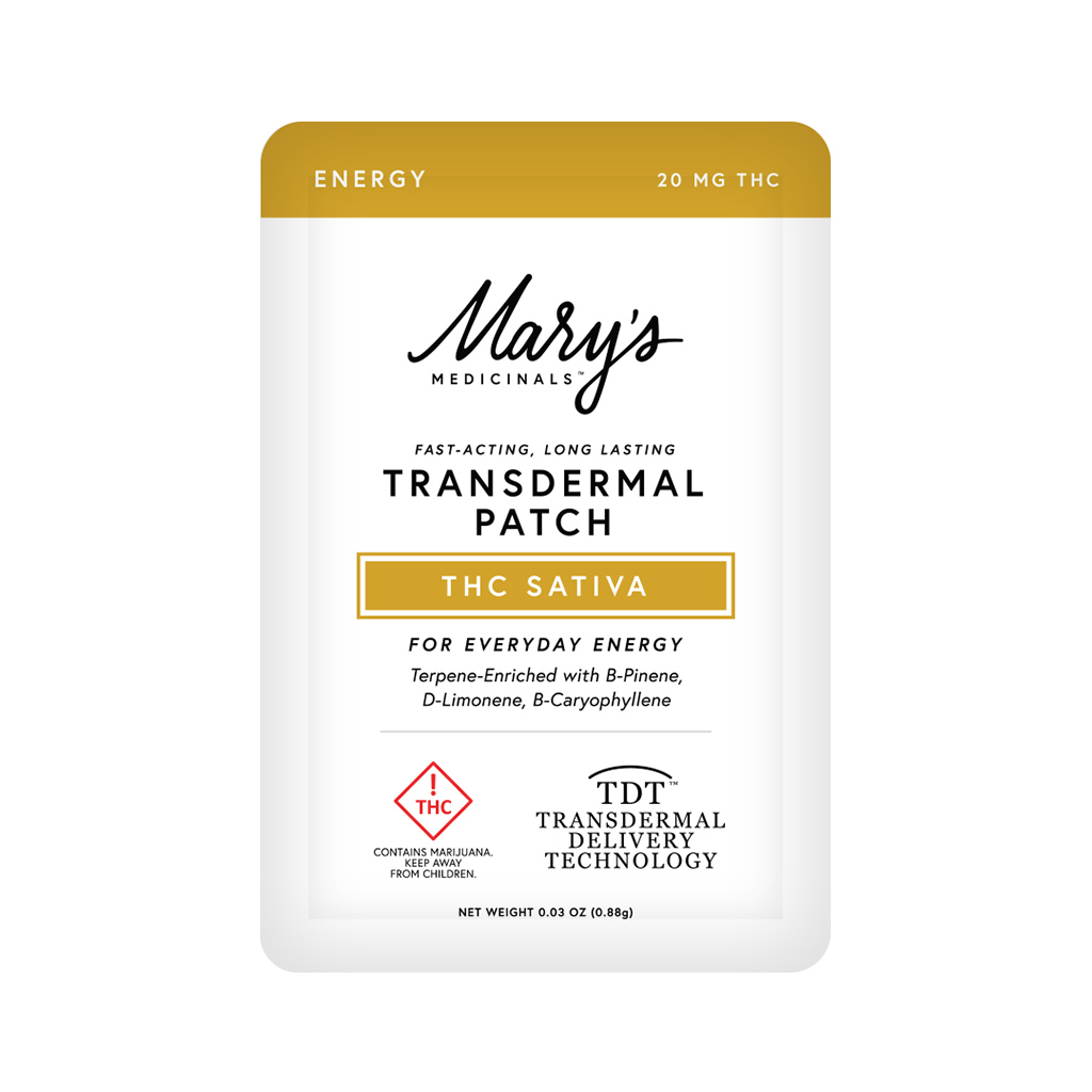Photograph of product: Oui'd Transdermal PATCH 20mg - Mary's Medicinals