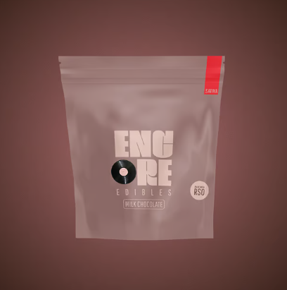 Photograph of product: RSO Milk Chocolate 110mg -10pk