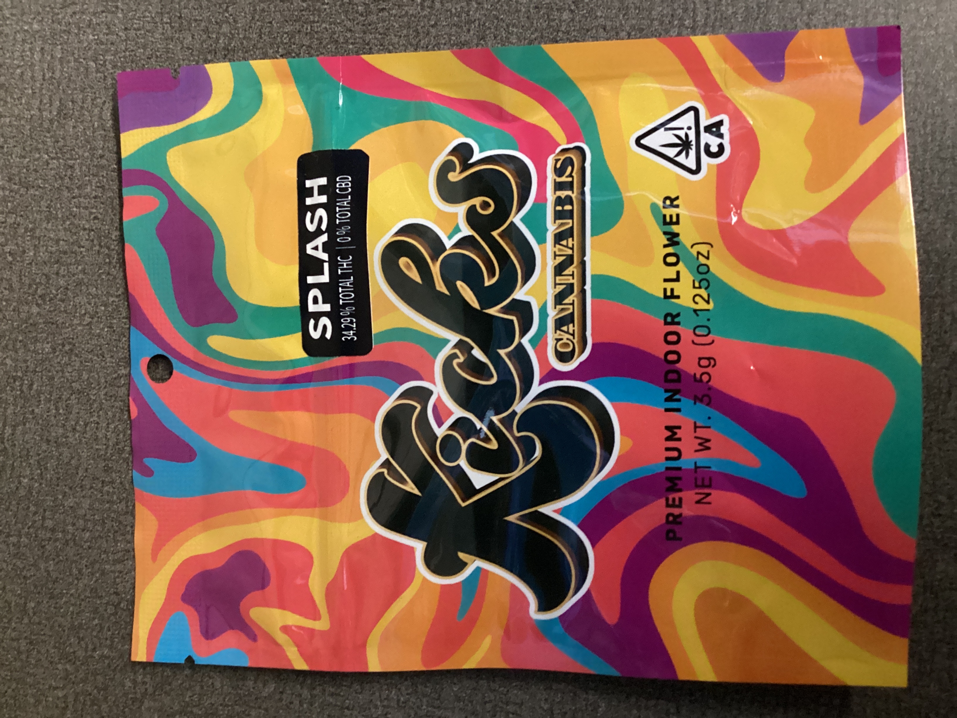 Photograph of product: KICKS - SPLASH - 3.5g