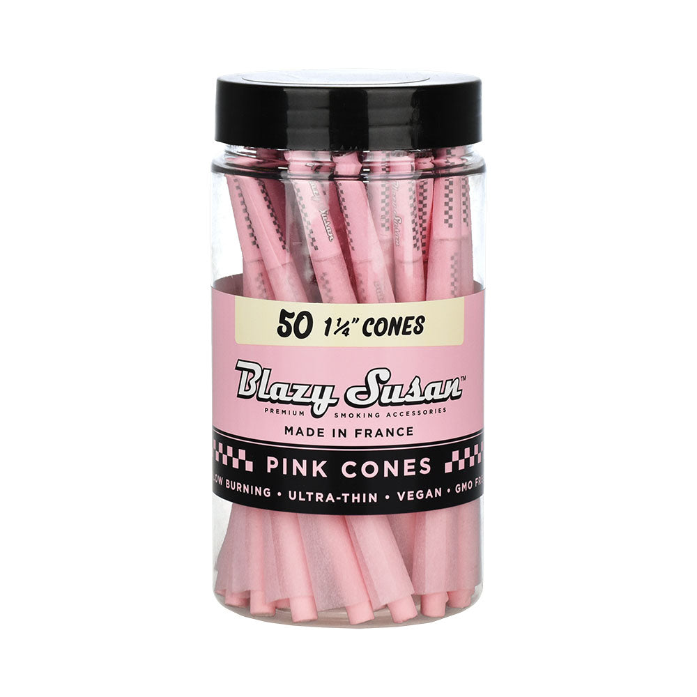 Photograph of product: Blazy Susan - 1 1/4 Pink Cones 50pk