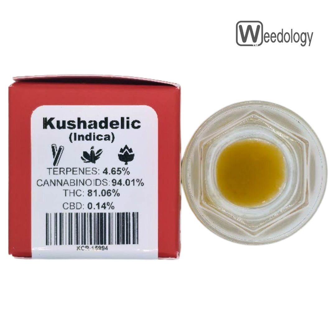 Photograph of product: BobSled 1g KUSHADELIC CR