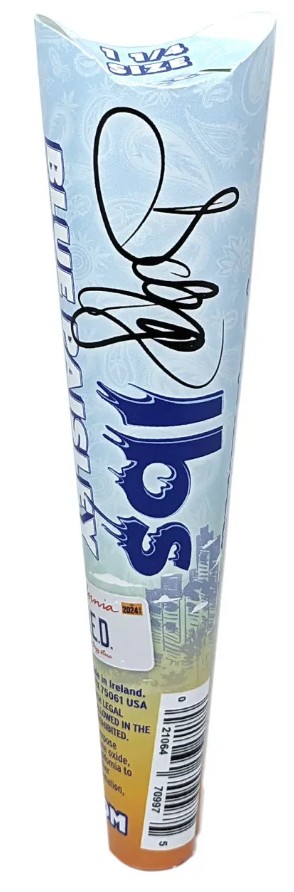 Photograph of product: Rolling Supplies | Dogg lbs | Regular Size Blue Paisley Cones (6pk)