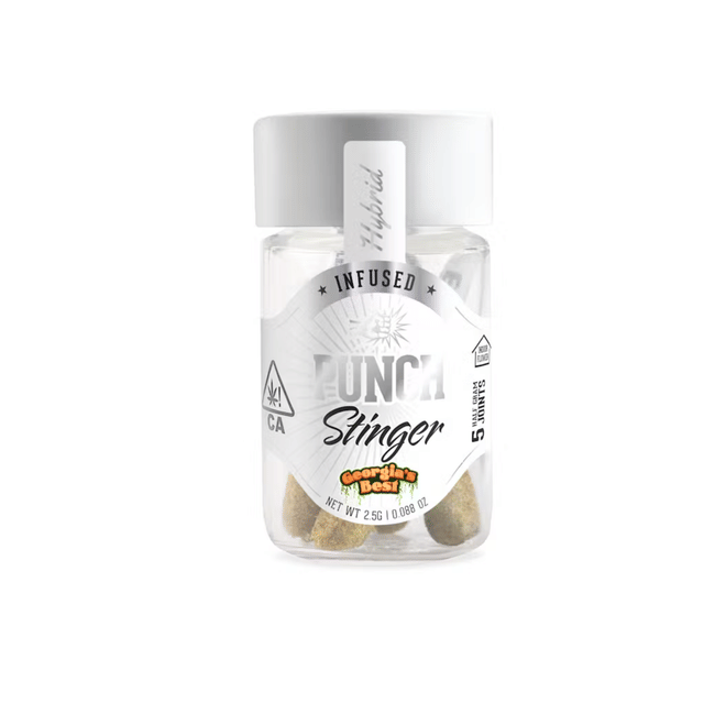 Photograph of product: Georgia's Best Infused Pre-Rolls 5 Pack - 