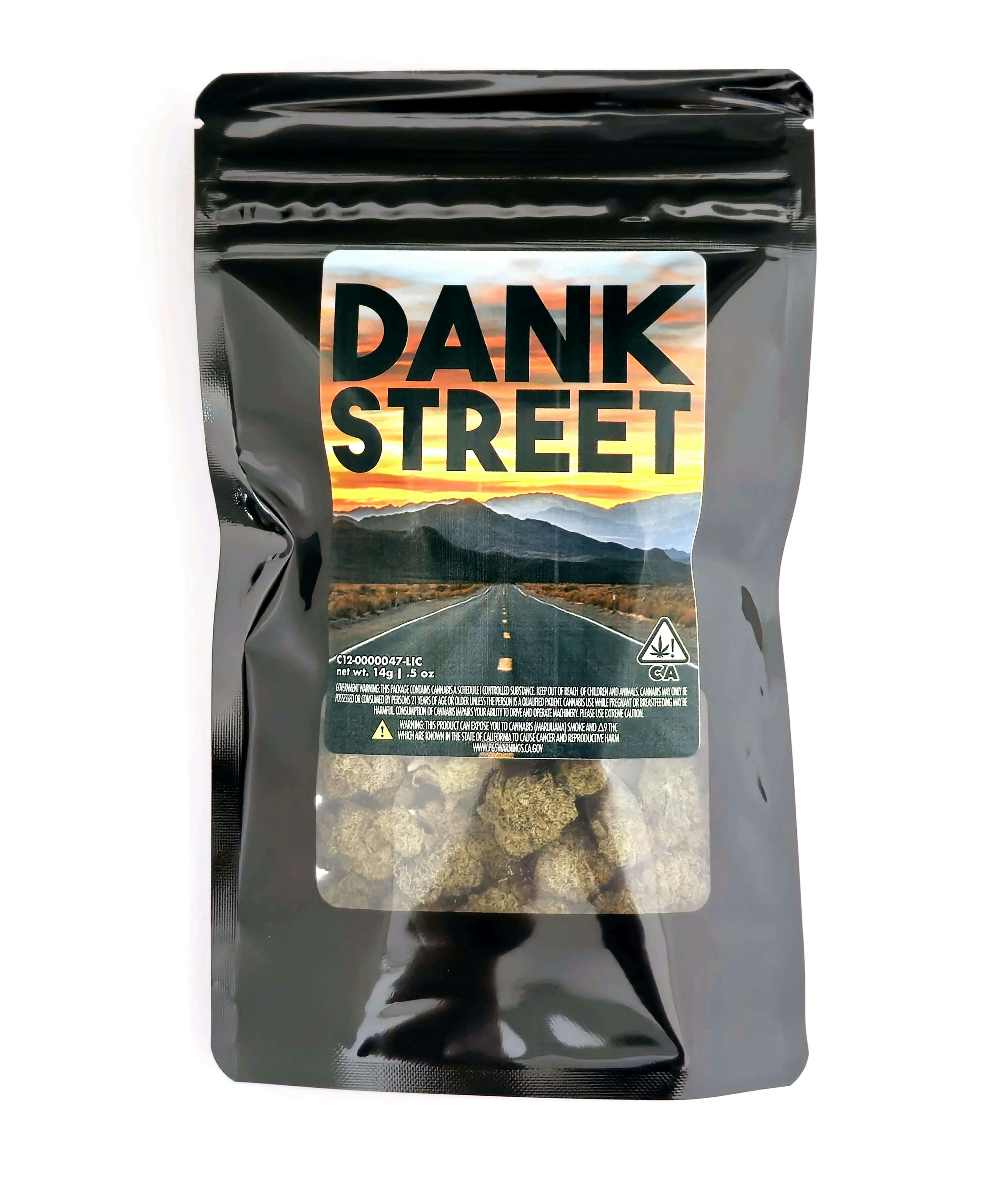 Photograph of product: Dank Street Ghost Vapor OG 14g