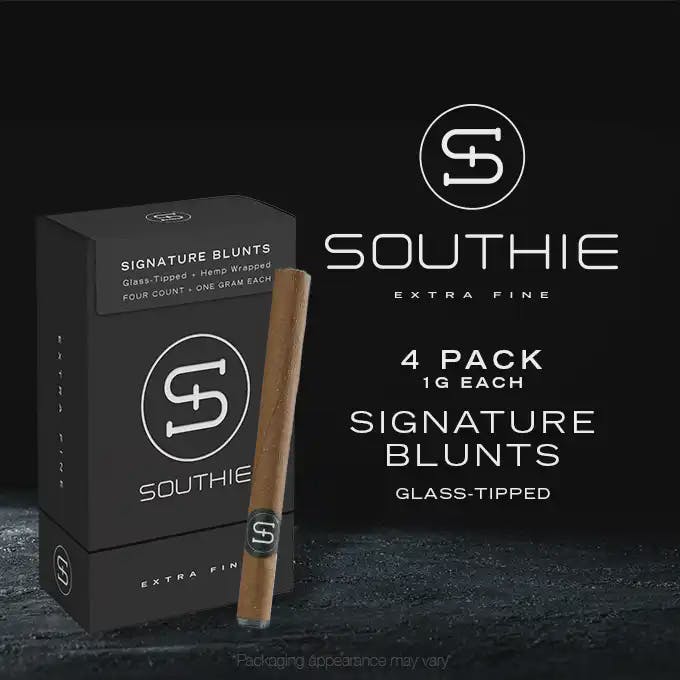 Photograph of product: GG4 1g Glass Tip Blunt Pack (4ct)