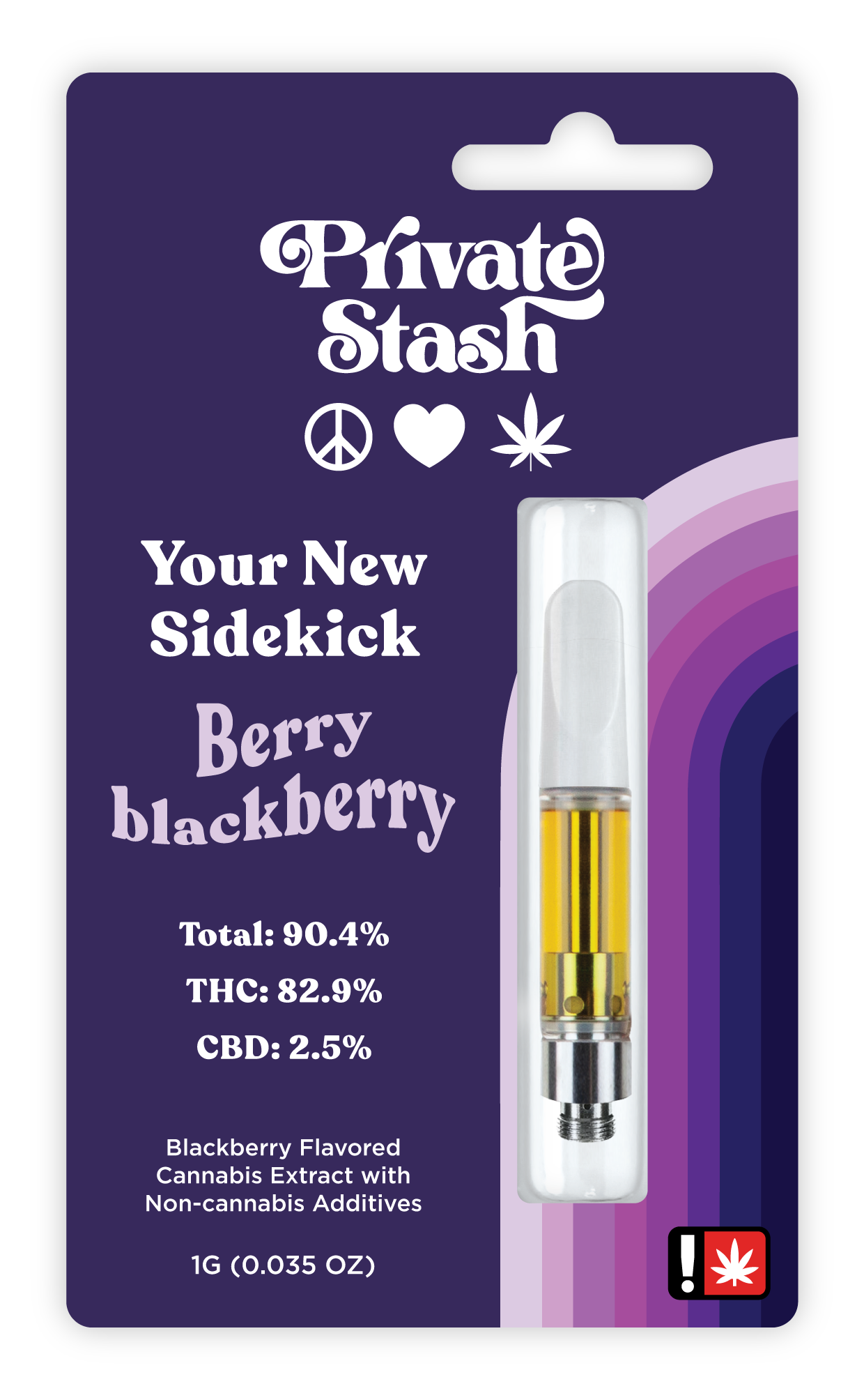 Photograph of product: Private Stash - BERRY BLACK BERRY - Cartridge - - I