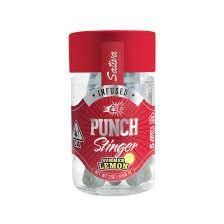 Photograph of product: D. Punch Stinger 5 x .5g Infused Pre Roll Pack - Summer Lemon - 