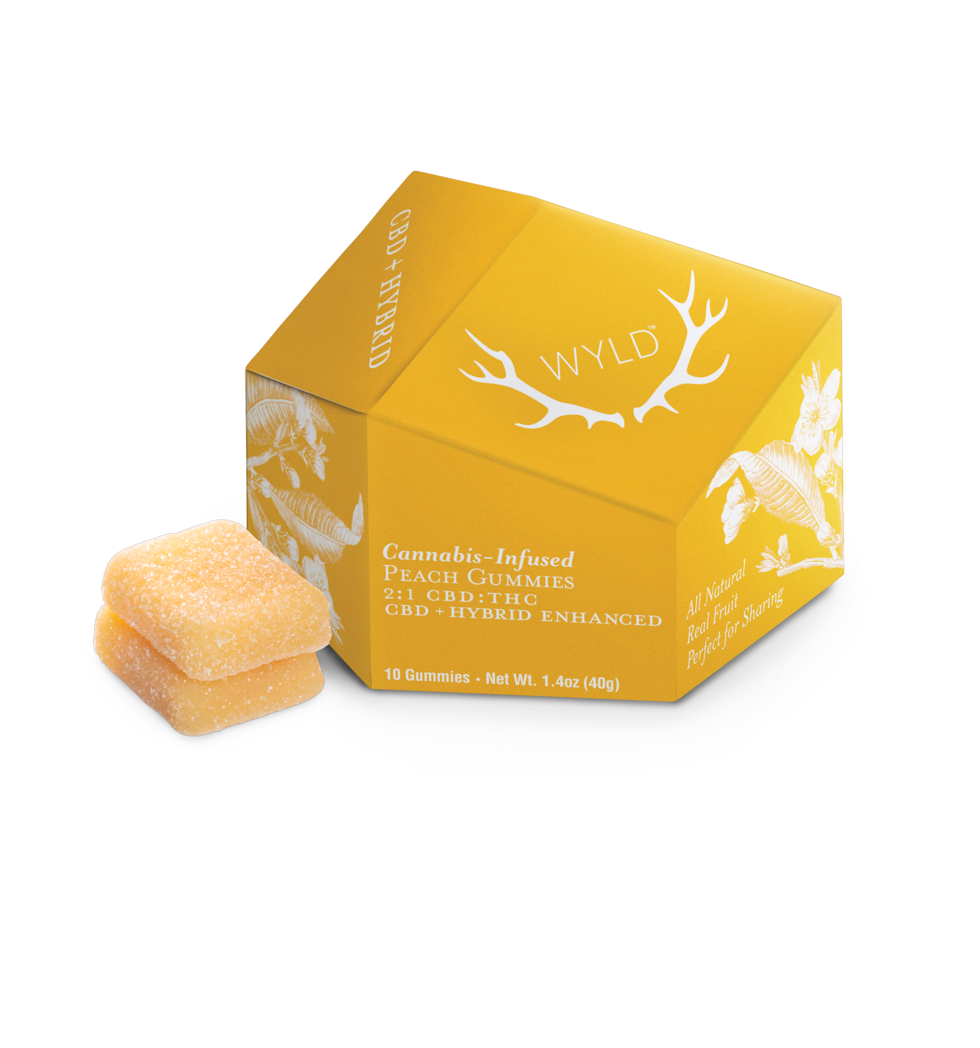 Photograph of product: Wyld - Gummies Sour Tangerine Hybrid - 100mg