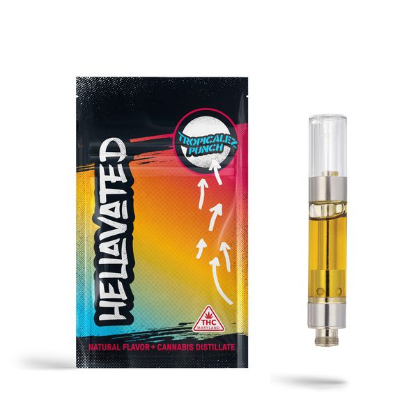 Photograph of product: Tropicalez Punch Distillate Cartridge | 1g